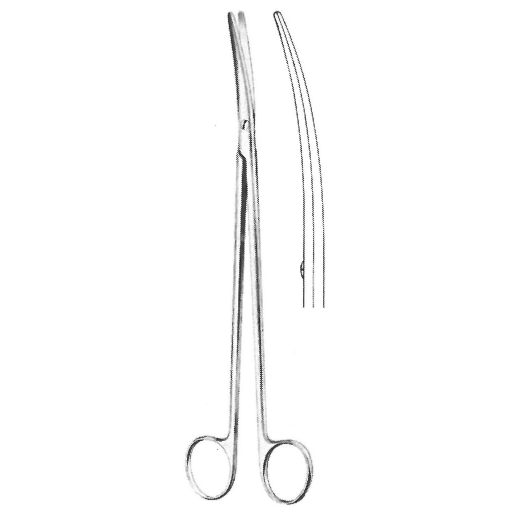 09281-15 : Metzenbaum Dissecting scissors, curved, 15 cm long, standard pattern