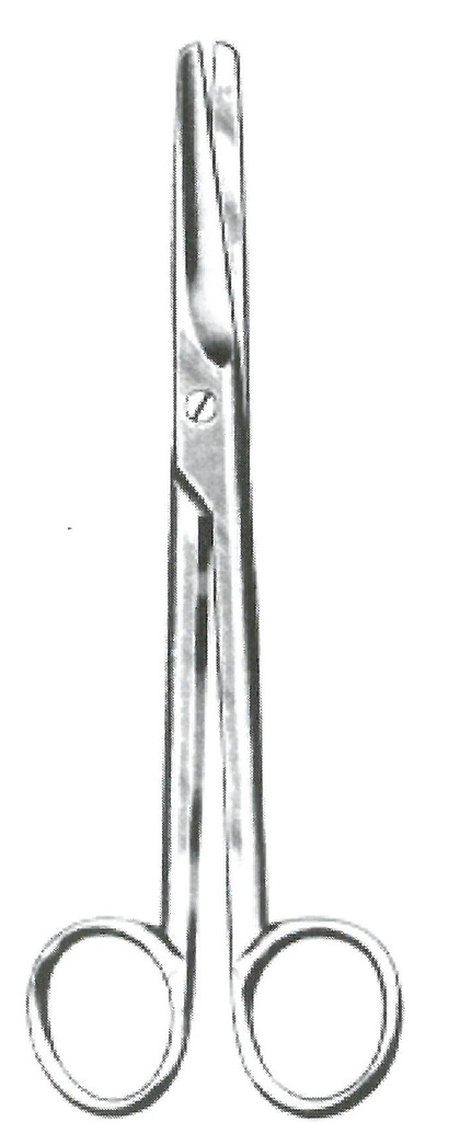 09160-17 : Mayo Operating and dissecting scissors, straight, 17 cm long