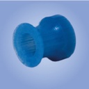 [00015057] 104115-50 : Shepard Aérateur transtympanique, en teflon, diamètre intérieur 1.15 mm, sans fil, bleu (10 pièces)