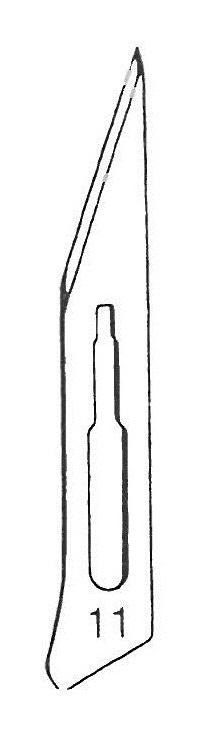 07111-00: Scalpel blades, sterile, box of 100 fig. 11