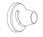 X320 SUP SPECUL: Speculum holder, made of aluminium, for Coolstar and Airstar injection-moulded handles