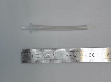 Adapter for foam plugs in rhinomanometer mask