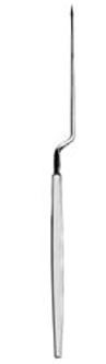 45152-01 : Lucae Paracentesis needle, bayonet shaped, 18 cm long