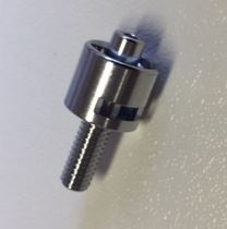 X350 LL M-M04 : Fitting for removable cannula, M04 x 10 mm, inner diameter 2 mm