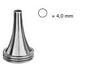 45009-04 : Politzer Examination ear speculum, diameter 4 mm