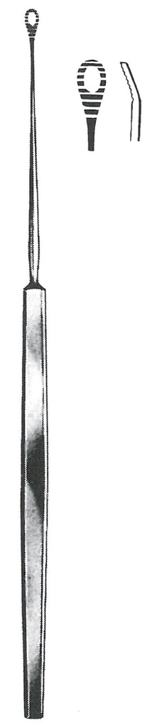 Shapleigh Ear loop, curved, fig. 2, 13 cm long