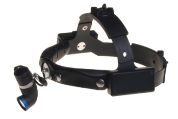 08795ALS-12 : LED Headlamp wireless, black, with Li-Ion battery mounted on headband