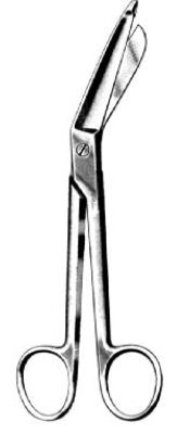 09901-20 : Lister Bandage scissors, standard pattern, 20 cm long