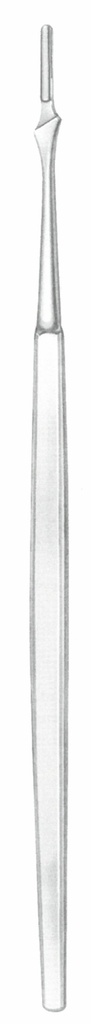 Scalpel handle, straight, 22.5 cm long
