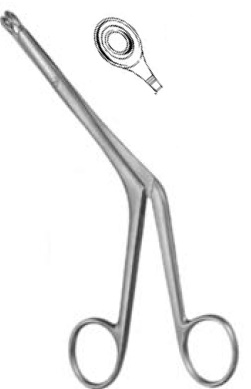 Brünings Nasal cutting forceps, 19 cm long, fig. 4