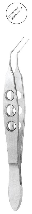 Utrata Capsulorhexis forceps, extremely thin, 11mm long shanks