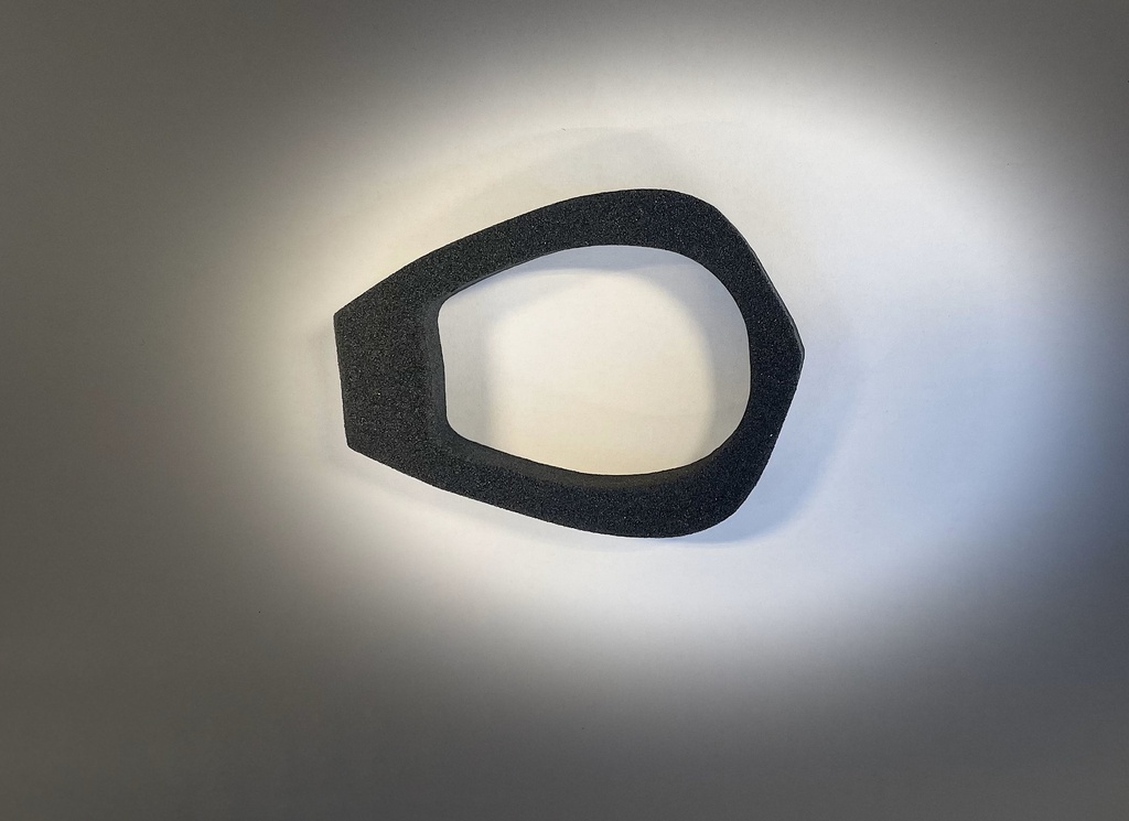 ADI 18009-V2-3: Foam cover for Headstar V2 en V3 mask, black, per piece