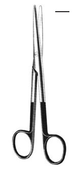09964-15 : Mayo-Stille Supercut Scissors, straight, 15 cm long, serrated blades