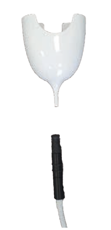 MAT236E : Bean-shaped receptacle for receiving ear-rinsing water