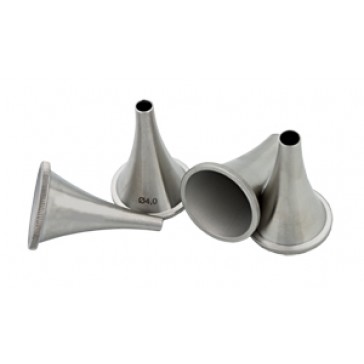 Le Mee Ear speculum, stainless steel, fig. 4, diameter 4 mm
