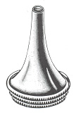 620102-01 : Hartmann Ear speculum, glossy, for children, Fig. 2, single, round, diameter 4.5 mm
