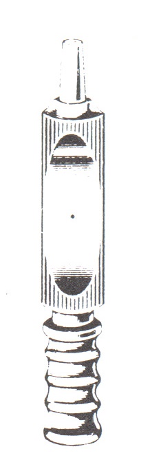 00001104 : 622148-01 : Raccord-tuyaux à cône Luer et plaque interruptrice pour tubes