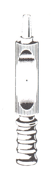 622148-01 : Raccord-tuyaux à cône Luer et plaque interruptrice pour tubes