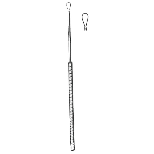 [00014461] 45180-02: Billeau Ear loop, 15.5 cm long, fig. 2, medium