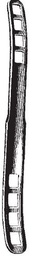 [00014470] 49107-19 : Brünings Tongue depressor, width 14 en 18 mm, 19 cm long