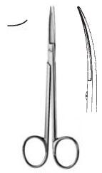 [00014497] 09305-14: Joseph Rhinoplasty scissors, sharp/ sharp, curved, 15 cm long