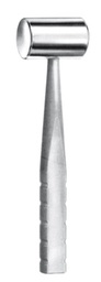 [00014504] 33700-05 : Cottle Metal hammer, head 30 mm diameter, weight 300 gr, one side flat, the other convex, 19 cm long