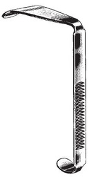 [00014839] 49320-01 : McIvor Tongue blade, fig. 1,  27 x 95 mm, without ether tube