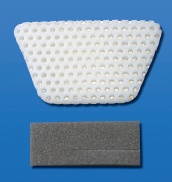 [00014883] 2050200-50 : Attelle nasale externe, 40 x 35 x 60 x 2.4 mm, medium (10 pièces)