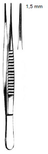 [00014968] 12306-16 : Debakey Vascular forceps, atraumatic, jaws 1.5 mm wide, 16 cm long