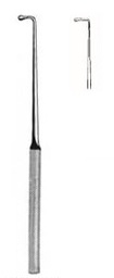 [00015308] 45192-04 : Wagener Ear hook, probe-end, 14 cm long, fine, 2.5 mm