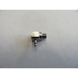 [00015326] X350 CT0-2 : Connector 90° for 1/16&quot; pipe, 10-32 thread