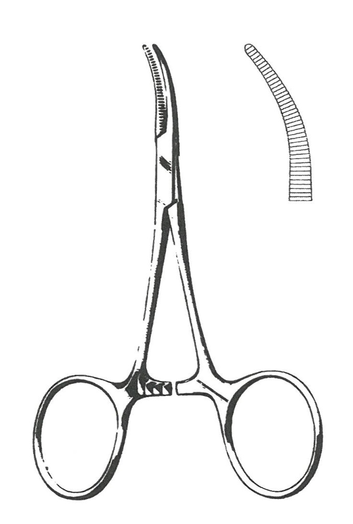 13211-10 : Hartmann (Baby-Mosquito) Artery forceps, standard pattern ...