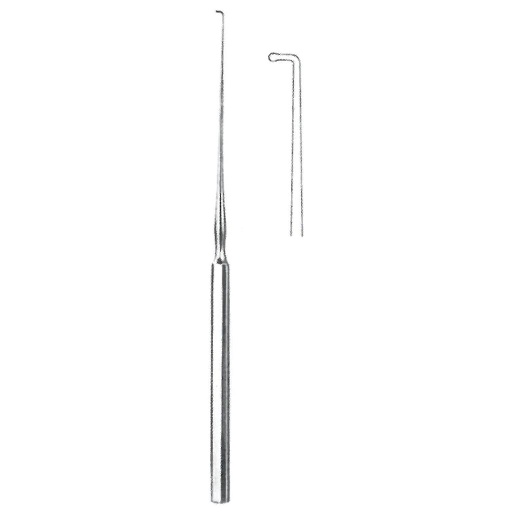 [00015410] 45193-02 : Lucae Ear hook, 14 cm, fig. 2, medium, 3 mm