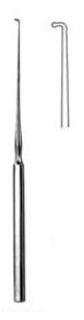 [00015411] 45193-03 : Lucae Ear hook, 14 cm, fig. 3, large, 4 mm