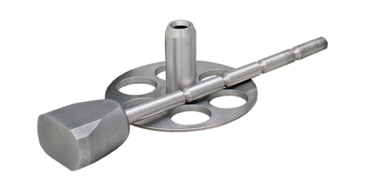 [00015565] 11400-50 : Middle Ear Implant, Titanium, total with fixed foot and removable head, grey, 7.5 x 0.3 mm
