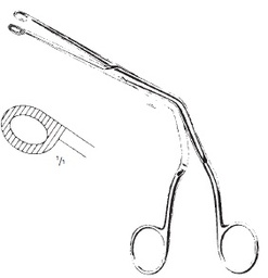 [00015603] 05190-25 : Magill Pince introductrice pour sonde endo-trachéales, pour adultes, 25 cm de long