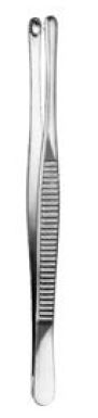 [00016462] 11256-15 : Russian model Tissue forceps, 15 cm long
