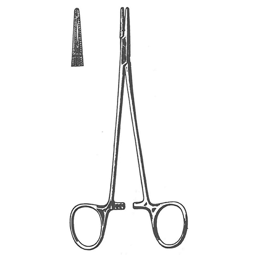 [00021601] 25160-15 : Crile-Wood Needle holder, slank model, 15 cm lang
