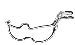 [00019644] 49274-13 : Jennings Mouth gag, standard model, useful spacing 13 cm