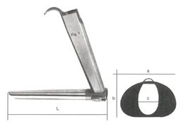 [00020254] 05301-06 : Kleinsasser Operating laryngoscope, 182 x 29.0 x 20.0 x 16.0 x 26.0 cm