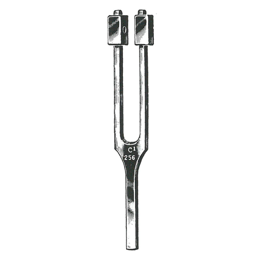 [00021682] 45070-02 : Hartmann Tuning fork, with mute, C1, 256