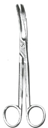 [00022047] 09161-15 : Mayo Operating and dissecting scissors, curved, 15.5 cm long