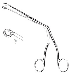 [00022321] 05190-20 : Magill Pince introductrice pour sonde endo-trachéales, 20 cm de long, pour adultes