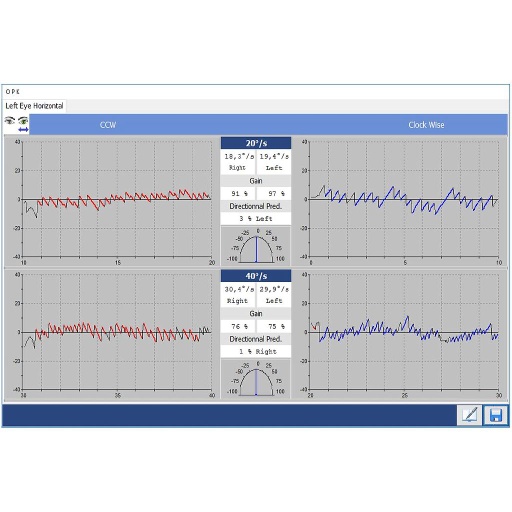 [00030363] DI 14050X-OCULO: Nystagmography software Disoft II PRO Line : Oculography