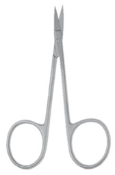 [00030993] 09343-08 : Bonn Fine scissors, sharp/sharp, curved, 8 cm long