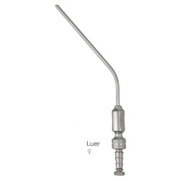 [00031040] 41297-06 : Frazier/Fergusson Suction tube, 19 cm long, 75°, 6 French