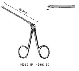 [00031181] 45370-50: Greven Micro ear forceps, straight