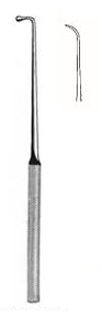 [00031374] 45192-06 : Wagener Ear hook, probe-ended, 14 cm long, fig. 6
