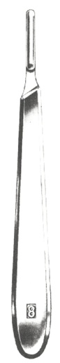 [00031381] 07108-00: Scalpel handle, no. 8 - standard