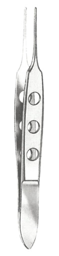 [00031449] 43940-05 : Bischop-Harman Iris forceps, straight, 8.5 cm long, 0.5 mm